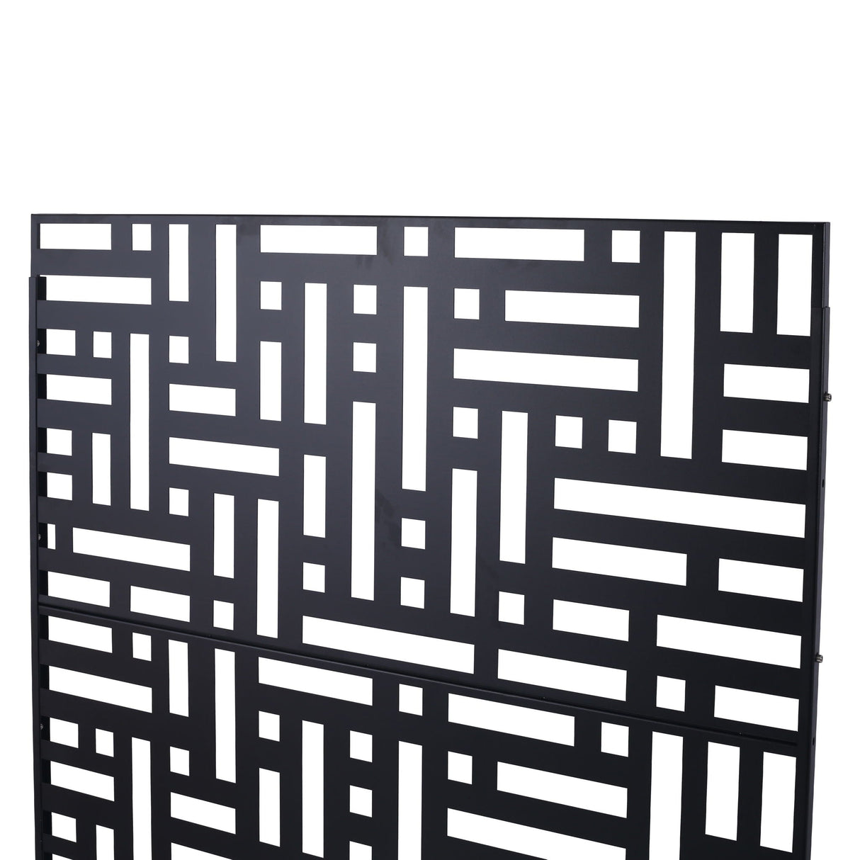 Decorative Freestanding Metal Privacy Screen For Indoor & Outdoor Use