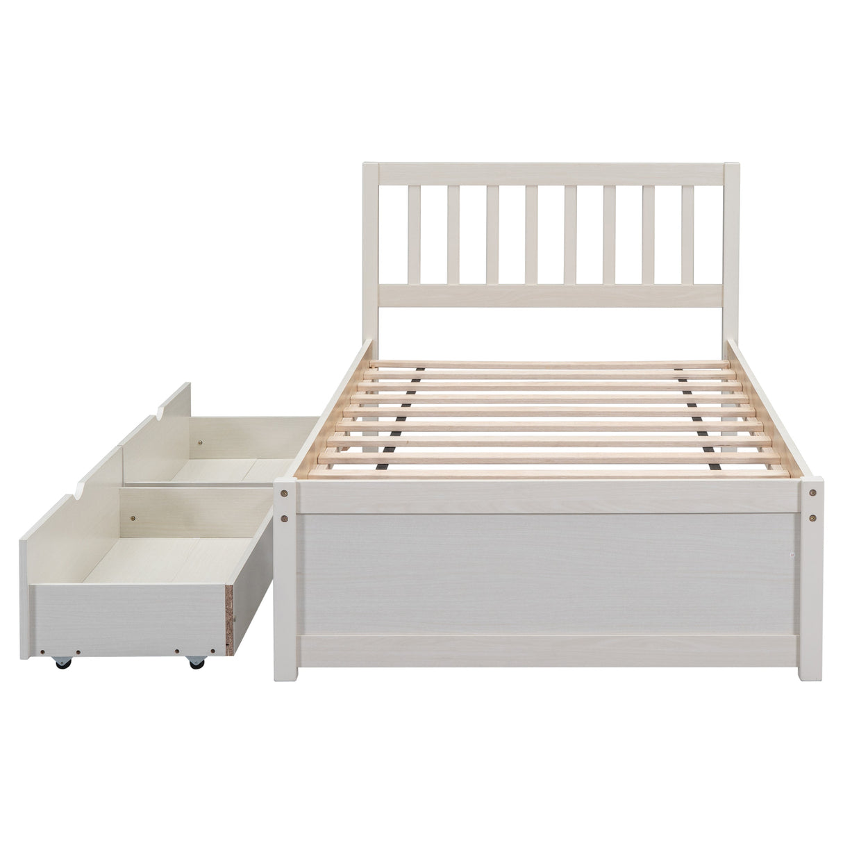 The Modern Storage Twin Bed Frame – Streamlined Design Meets Practical Elegance