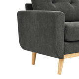 The Rachael Mid-Century Corduroy Engage Sofa