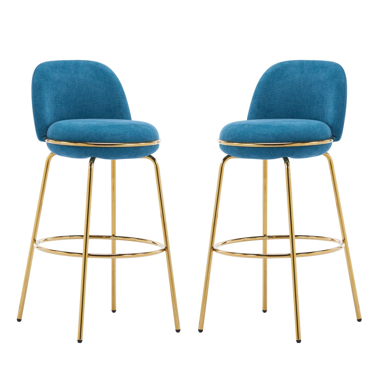 Rio Claro Indoor Upholstered Barstool (Set of 2)