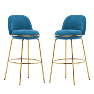 Rio Claro Indoor Upholstered Barstool (Set of 2)