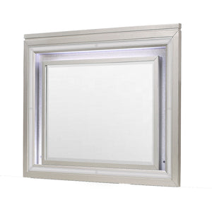 Cross - Glam Mirror With LED - Champagne