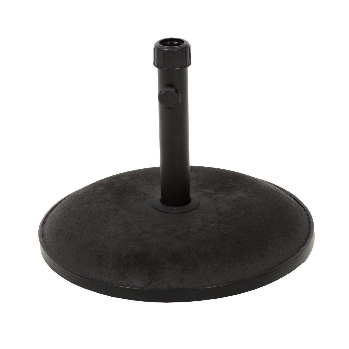 Stylish Concrete Umbrella Base with Iron Support Pole