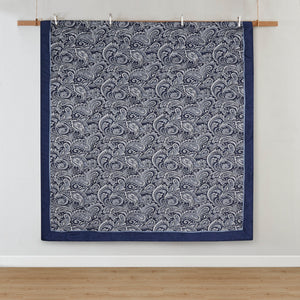 12 Piece Comforter Set with Cotton Bed Sheets Navy Queen