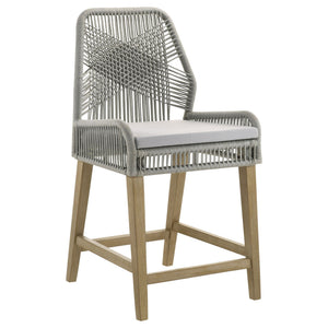 Counter Height Stools (Set of 2) - Gray - Rope