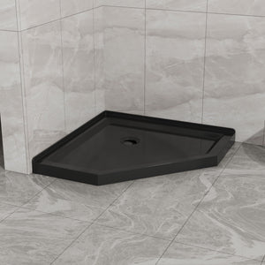 Goodyo - Neo-Angle Shower Base - Black