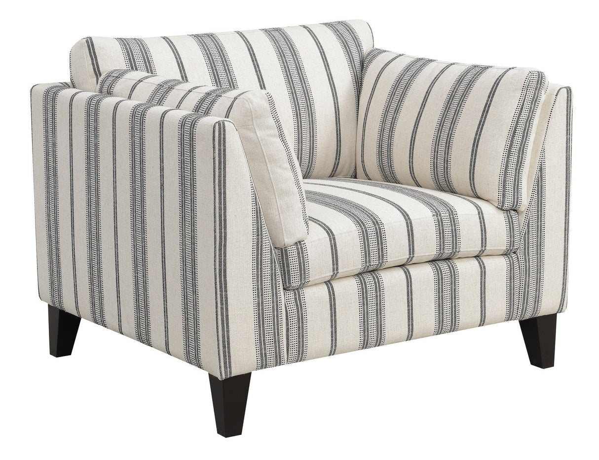 Doyle Gray Accent Chair