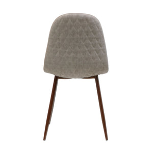 Elegant Dining Chair Set With Fabric
