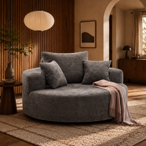 55-Inch Extra-Large Cloud-Shaped Sofa Chair