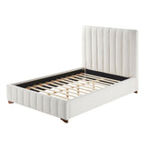 The Upholstered Wingback Bed – A Refined Union of Contemporary Comfort and Architectural Elegance