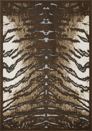 Hide GC_CHD1001 Cowhide-Patterned Area Rug