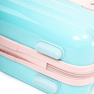 14"/20" 2-Pcs PC Spinner Wheel Carry On Luggage Set