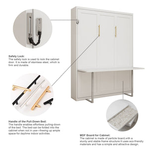 Folding Vertical Murphy Wall Bed