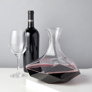 Seneca Crystal Faceted Wine Decanter Viski®