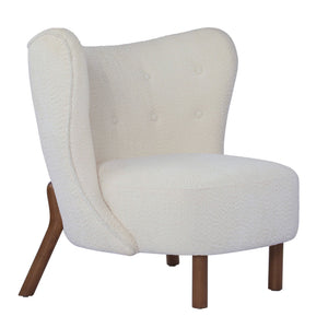 Bella Modern Upholstered Armless Accent Chair