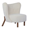Bella Modern Upholstered Armless Accent Chair