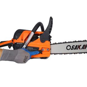 58Cc Gasoline Chainsaw 20" For Tree And Wood Cutting Epa Compliant - Orange