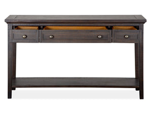 Westley Falls - Rectangular Sofa Table - Graphite