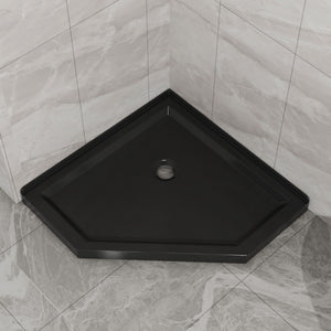 Goodyo - Neo-Angle Shower Base - Black