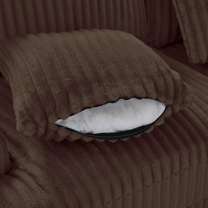 Oversized Sectional Sofa U - Shaped Sofa Couch Modern Sofa Upholstered In Soft With A Chaise Lounge For Living Room