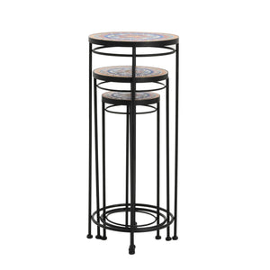 Wesley - Plant Stand - Black / Red