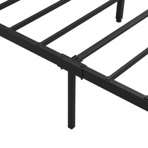 Modern Platform Bed, USB Charging Station, 2 Drawers, LED Lights