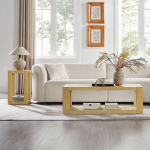 Modern Design 48 Inch Rectangular Coffee Table