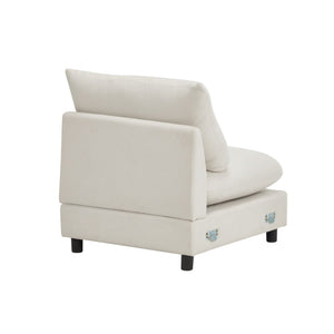 Oversize Modular Free Combination Sectional Sofa Couch With Ottoman For Living Room