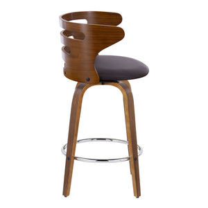 Fixed-Height Counter Stool with Swivel