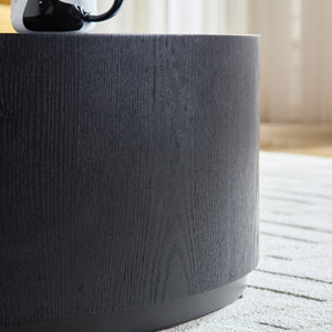 35.43 Inch Modern Round Coffee Table