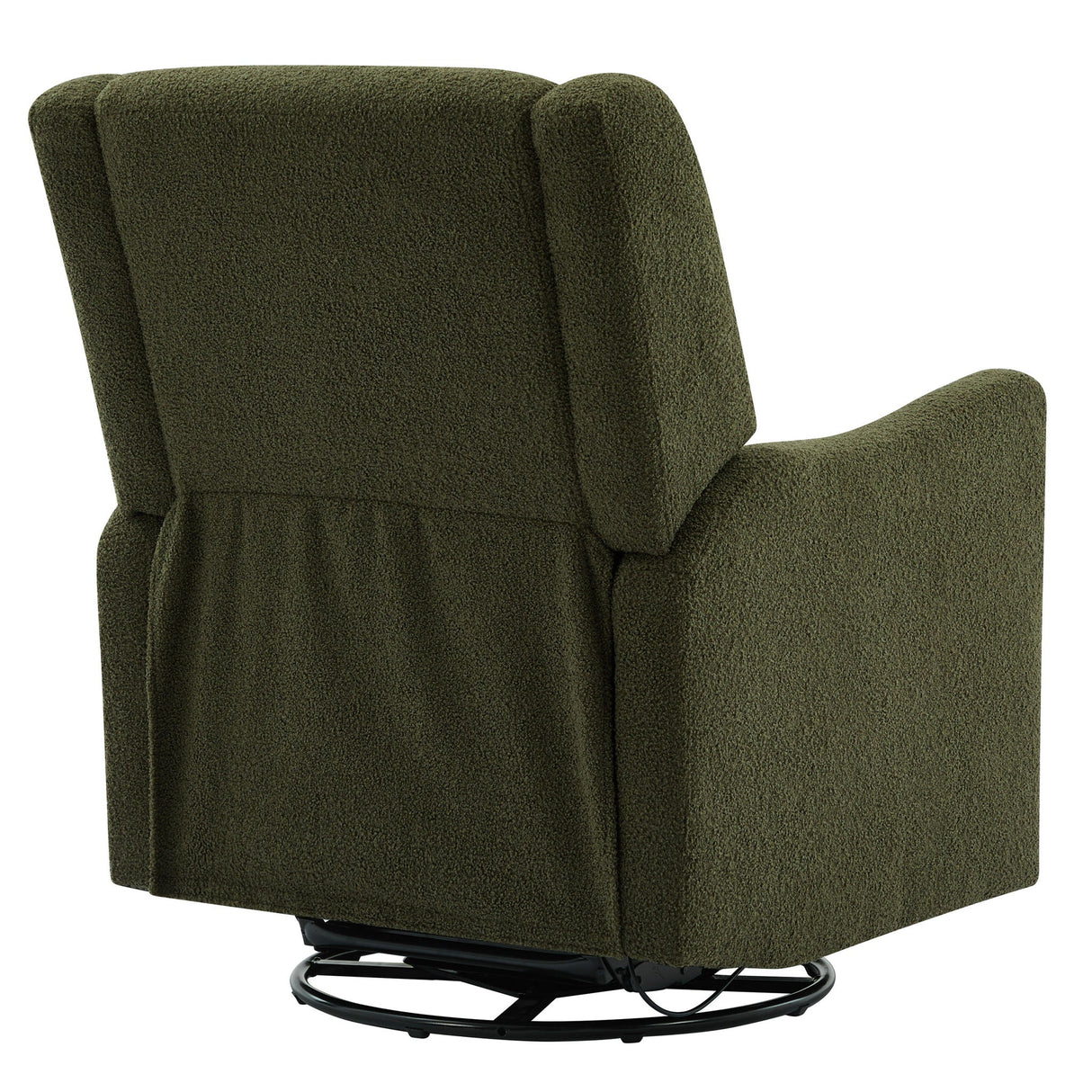 Wide Wingback Swivel Glider Rocker Recliner Chair