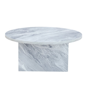 Versatile Round Coffee Table For Various Interior Styles