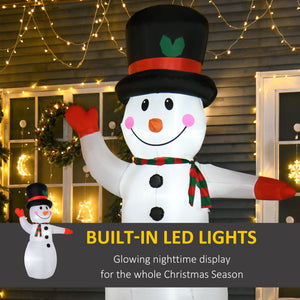 Christmas Inflatables Outdoor Decorations Snowman
