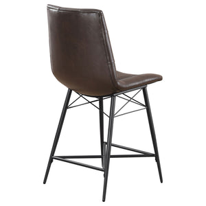 Counter Height Stools & Padded Seat (Set of 2)