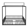 3 In 1 Convertible Montessori Floor Bed With Fenced Support