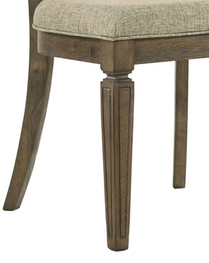 Parfield Weathered Side Chair Set of 2 - Light Brown / Oak