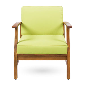 Perla - Contemporary Club Chair With Water Resistant Cushionі