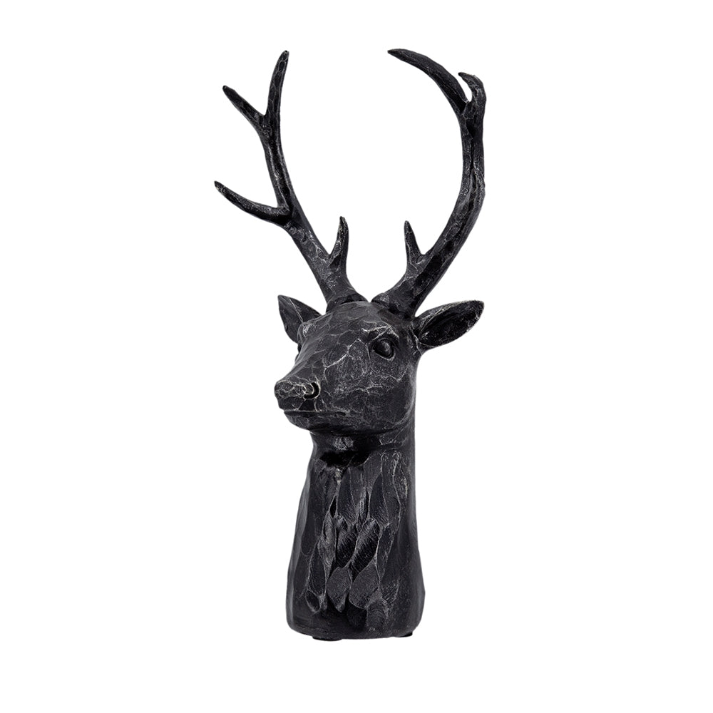 Darby 8-Point Deer Head Statue Decor