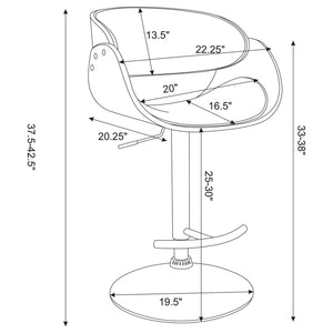 Ergonomic Adjustable Bar Stool