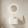 DINA 24" Bathroom Vanity & Sink with Floating Curved Edges
