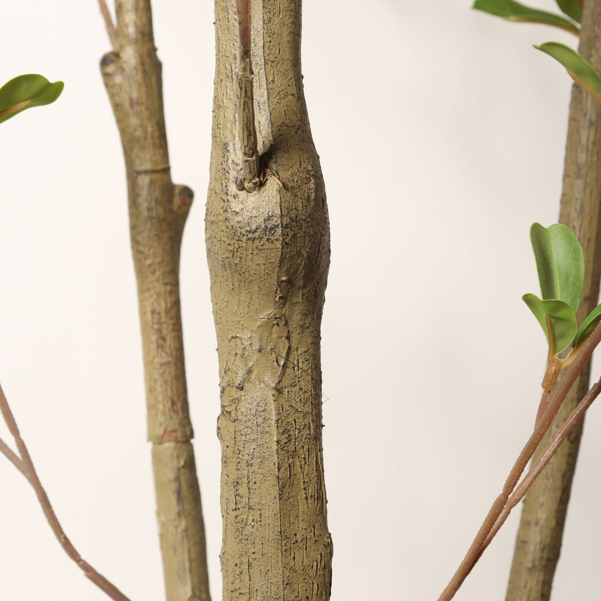 Lifelike Artificial Olive Tree with Plastic Pot for Home Living Room Decor