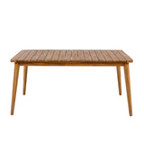 Farmhouse 6-Person Outdoor Dining Table