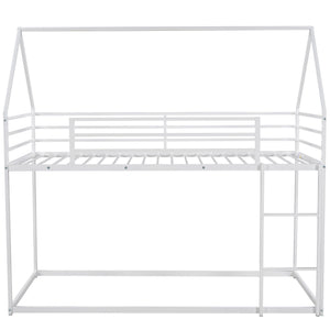 House Bunk Bed With Built In Ladder