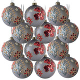 Glass Decorative Hanging Ball Christmas Tree Ornaments For Holiday Party Decorations
