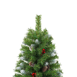 Pre-Lit Xmas Tree Artificial Christmas 3-Piece Set