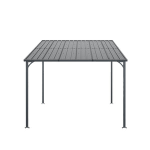 Outdoor Pergola, 10' x 10' Hardtop Gazebo for Yard