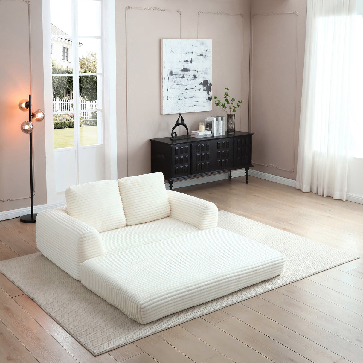 2-in-1 Folding Convertible Sofa Bed