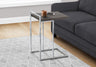 Accent Table, C-Shaped, Contemporary & Modern