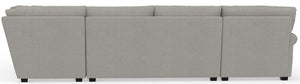 Livingston - Sectional With Comfort Coil Seating, 40" Cocktail Ottoman And Accent Pillows Included