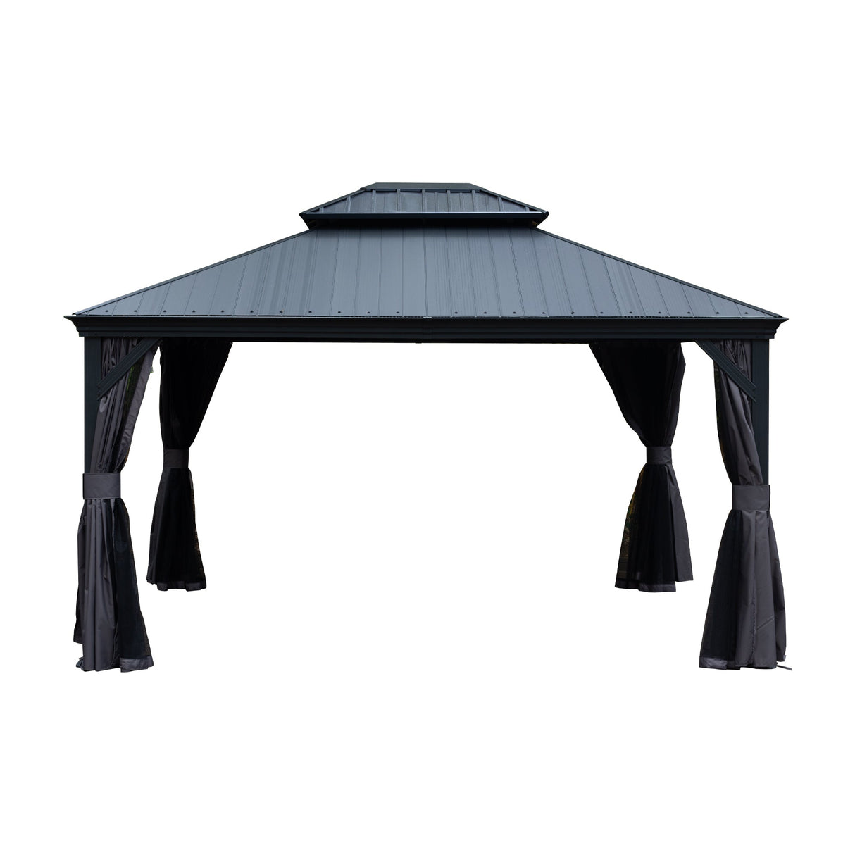 10'x12' Hardtop Gazebo with Resin Roof